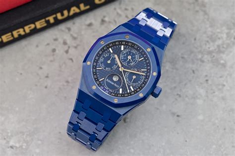 audemars piguet perpetual calendar blue ceramic|royal oak perpetual calendar price.